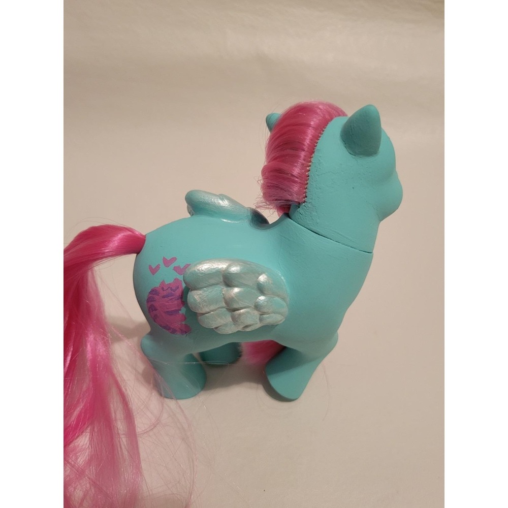 Custom My Little Pony G1 OOAK – Pink Dreams Inspired Pegasus Reroot Repainted - Picture 6 of 10